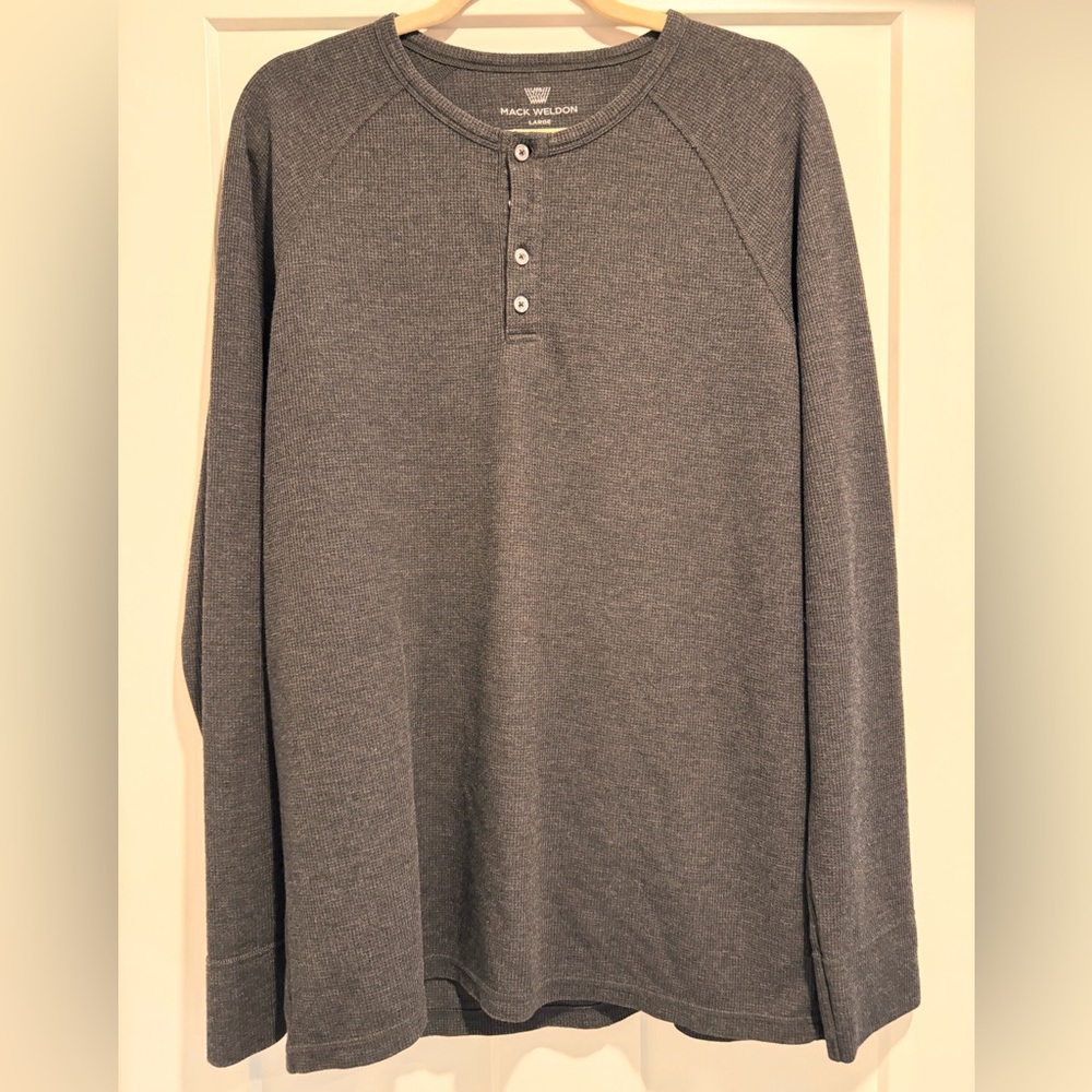 Men’s Mack Weldon button up long sleeve